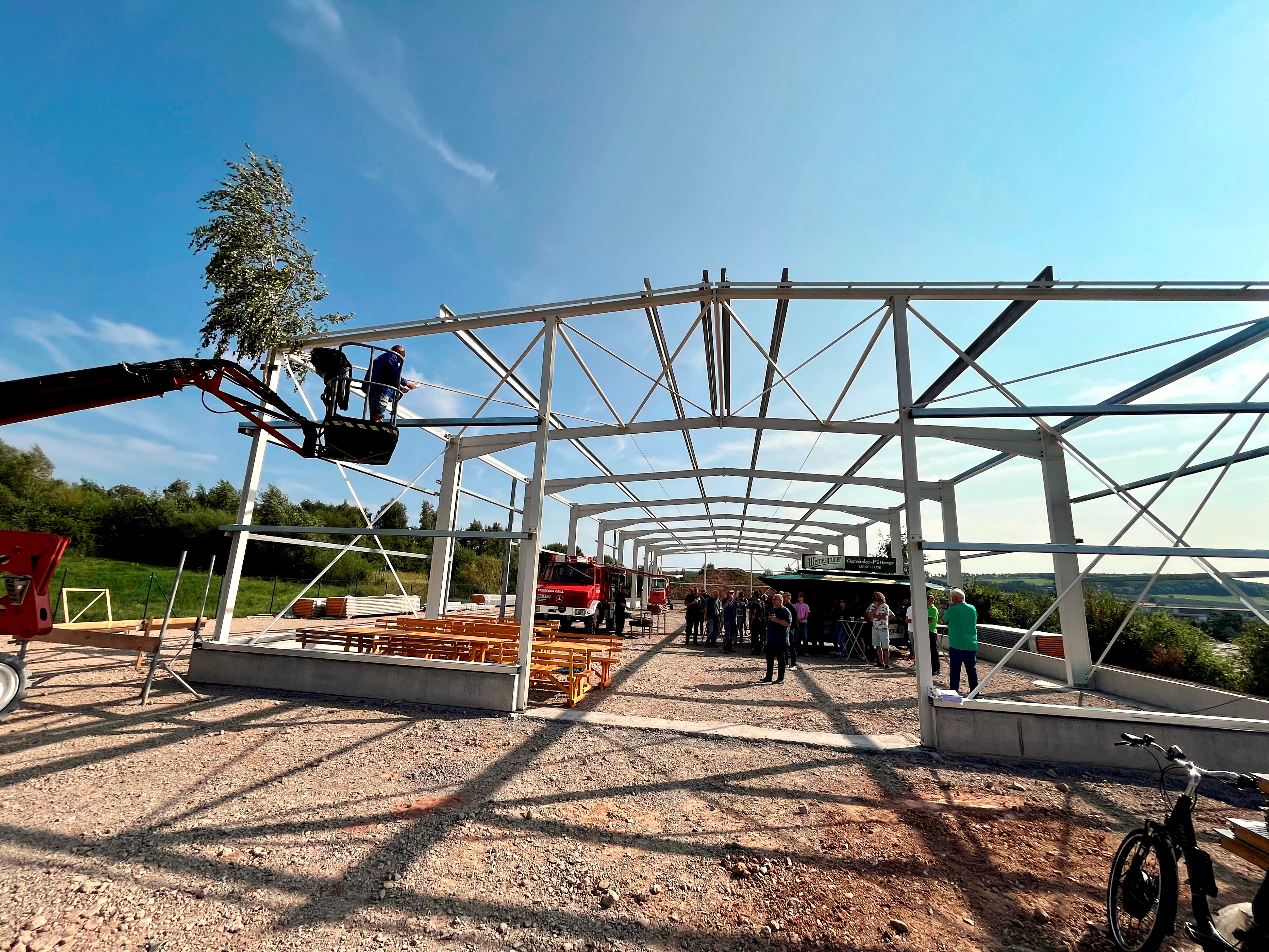 Neue Halle für den Bauhof