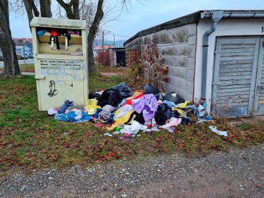 Müll im Stadtgebiet