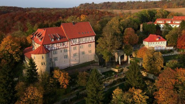 Luftbild Burg Bodenstein